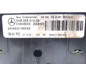 Mercedes Benz Sprinter /906/ (2006–2018) Heater control panel A9068301885KZ - 2