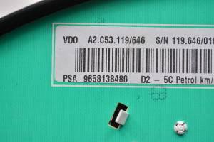 Peugeot 407 (2004–2010) Kombiinstrument 9658138480 - 2