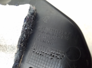 BMW 1 SERIES F20 (2010–2026) Other dashboard part 9205396 - 3