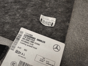 Mercedes Benz C-Class 205 (2014–2021) Trunk carpet A2056800002 - 2