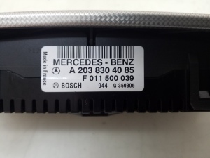Mercedes Benz CLK-Class 209 (2002–2009) Heater control panel A2038304085 - 2