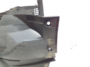 Dacia Logan II (2012–2026) Front wheel arch liner 638410859R - 2