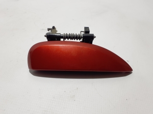 Front door external opening handle and its details
