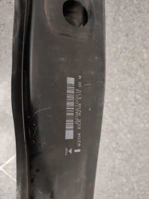Mercedes Benz C-Class 204 (2007–2014) Stoßstangenträger hinten A2046100014 - 5