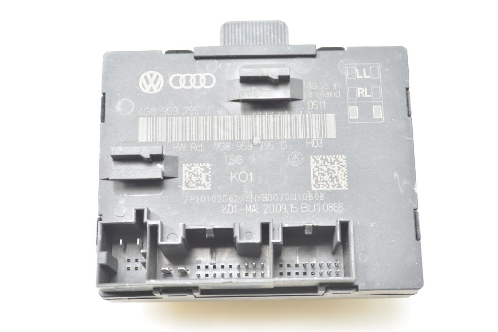 AUDI A6 C7/4G (2010-2020) Rear Left Door Control Unit 4G8959795J 25932964