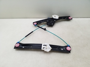 Front door window regulator and its parts