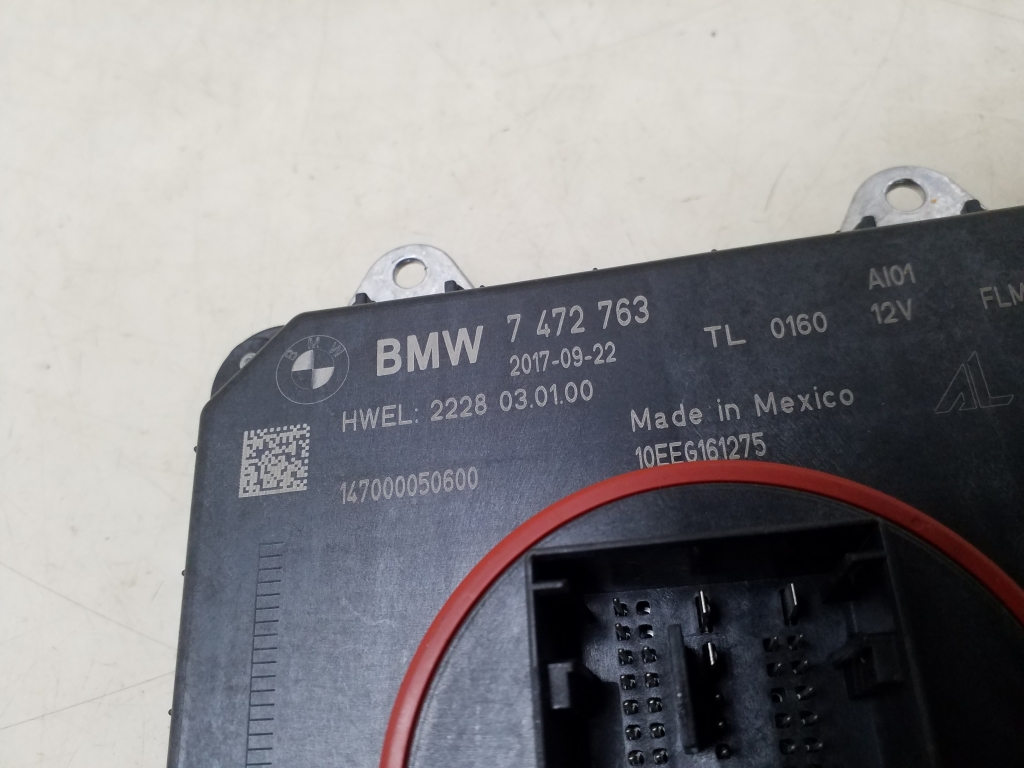 BMW X3 G01 (2017-2024) Headlight Control Unit 7472763 25016154