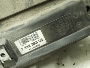 BMW 5 SERIES F11 (2010–2017) Luftleitblech für den Kühler 7332893 - 2