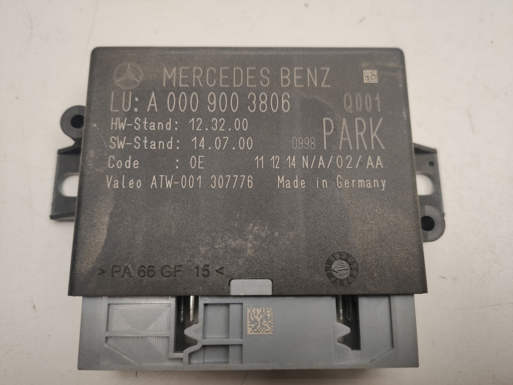 MERCEDES-BENZ C-Class W204/S204/C204 (2004-2015) Pārkingsensoru vadības bloks A0009003806 22575846