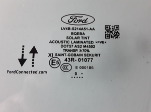 Ford Kuga III (2020–2026) Esiukse klaas LV4BS214A51AA - 2