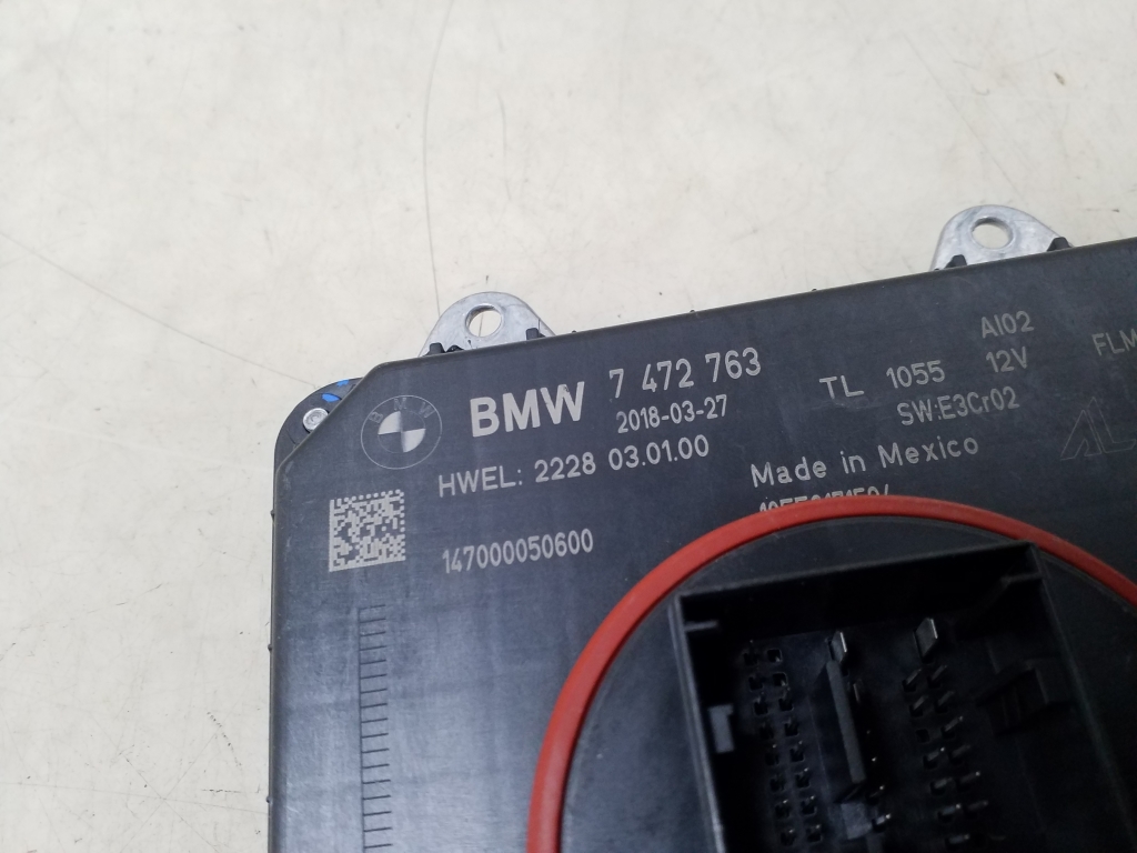 BMW X3 G01 (2017-2024) Strålkastarkontrollenhet 7472763 25018267