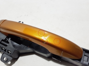 RENAULT Captur (2019–2026) Front door external opening handle and its details - 3