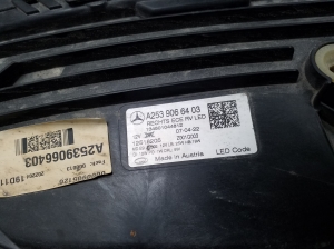 Mercedes Benz GLC-Class 253 (2015–2019) Scheinwerfer vorne A2539066403 - 3