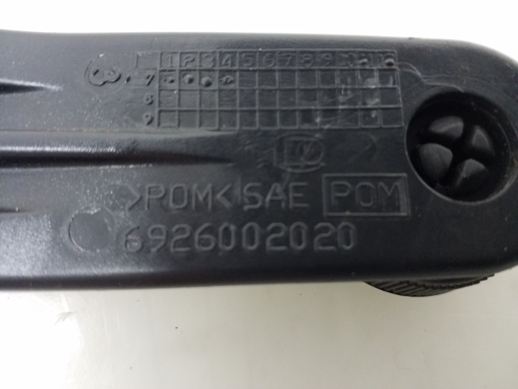 TOYOTA Yaris 2 generation (2005-2012) Logu atvēršanas rokturis 6926002020 20980284