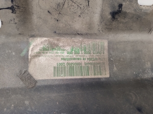 Mercedes Benz C-Class 204 (2007–2014) Schwellerverkleidung außen A2046900440 - 5
