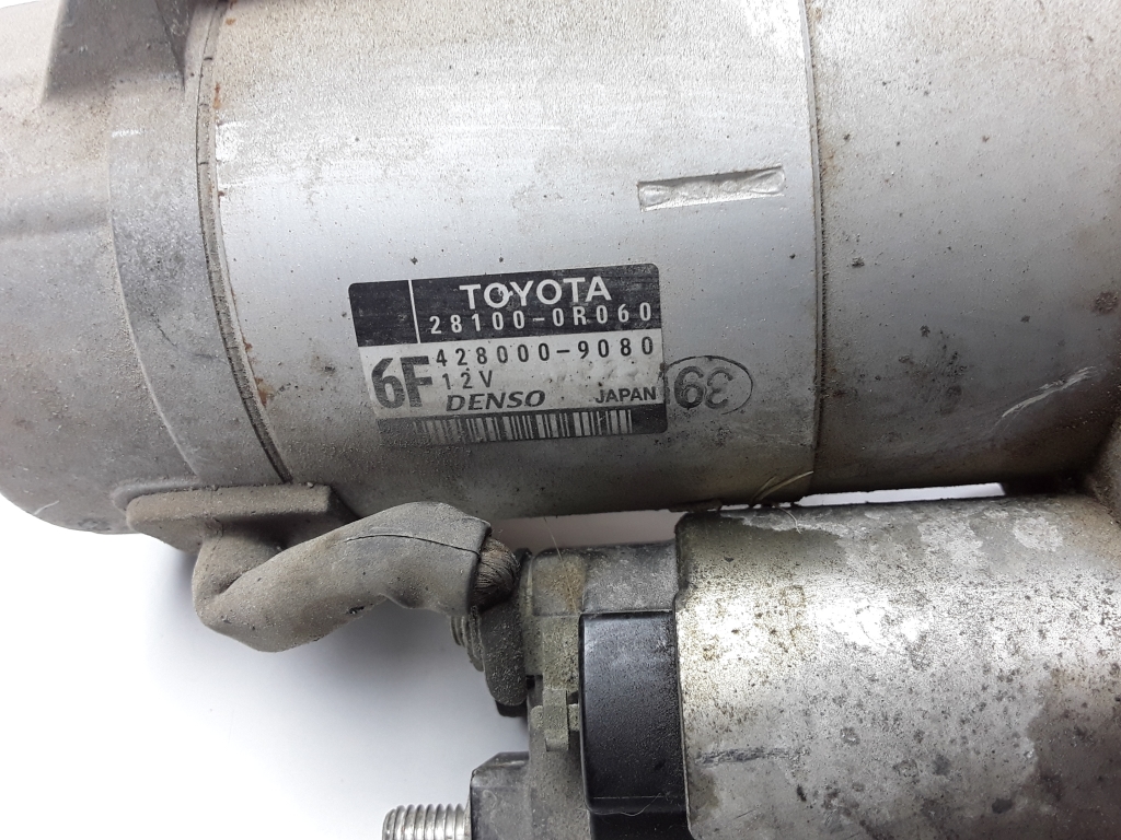 TOYOTA Auris 2 generation (2012-2015) Starter Motor 281000R060 22660082