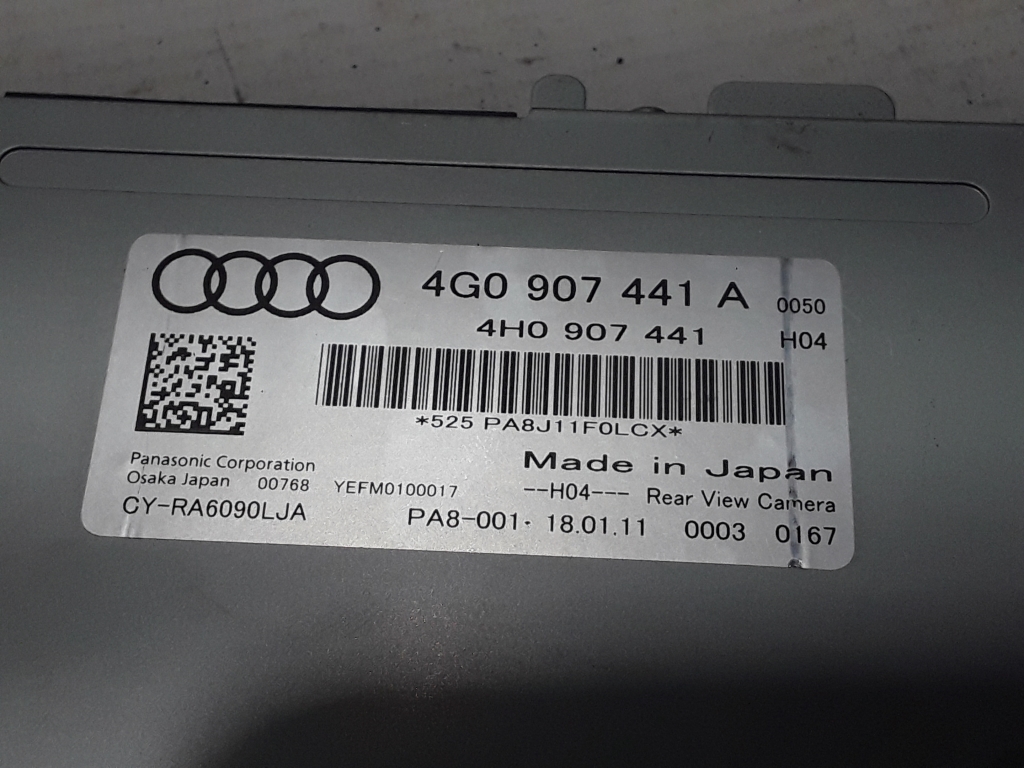 AUDI A7 C7/4G (2010-2020) Блок управления камерой 4G0907441A 22664414