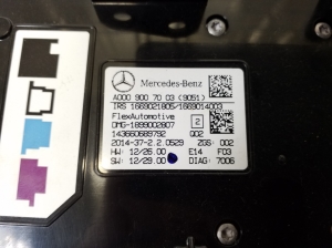 Mercedes Benz GLA-Class 156 (2013–2019) Front interior lighting panel A0009007003 - 4