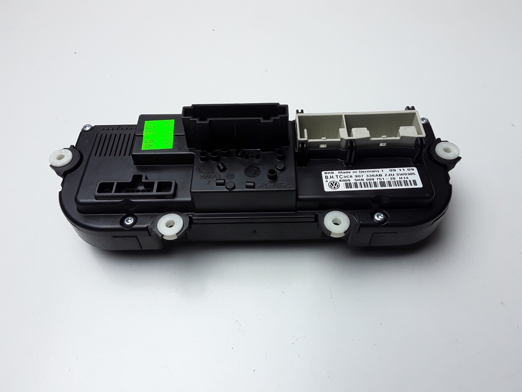 VOLKSWAGEN Golf 6 generation (2008-2015) Climate  Control Unit 3C8907336AB 22800331