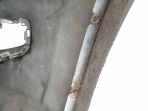 FIAT Punto (2005–2018) Stoßstange Stoßfänger vorne 735500118 - 7