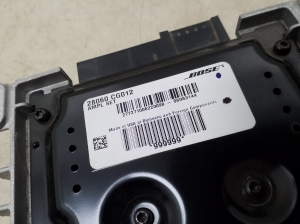 Infiniti FX (2002–2008) Audio amplifier 28060CG012 - 2