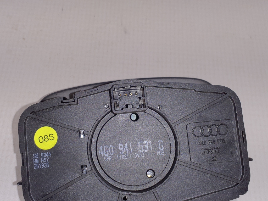 AUDI A7 C7/4G (2010-2020) Headlight Switch Control Unit 4G0941531G 22750498
