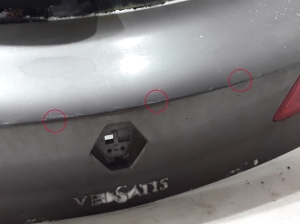 RENAULT Vel Satis (2002–2009) Heckklappe 7701476149 - 2