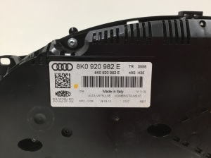 AUDI A4 B8 (2007–2016) Instrument cluster 8K0920982E - 4