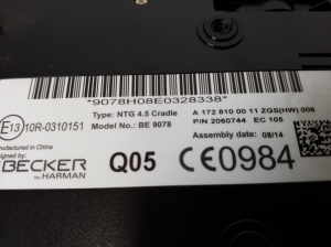 Mercedes Benz GLA-Class 156 (2013–2019) GPS control unit - 2