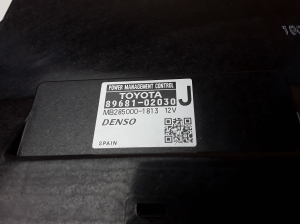 TOYOTA Auris E18 (2012–2018) Control unit 8968102030 - 3
