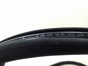 Mercedes Benz C-Class 204 (2007–2014) Tagumise küljeukse tihend uksel A2046971051 - 2