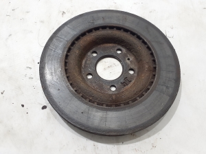 AUDI A7 (2010–2018) Rear brake disc 8W0615601K - 3