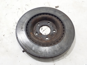 AUDI A7 (2010–2018) Rear brake disc 8W0615601K - 3