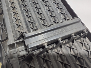  Air deflector cooling radiator 