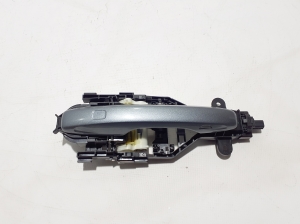 Front door external opening handle and its details