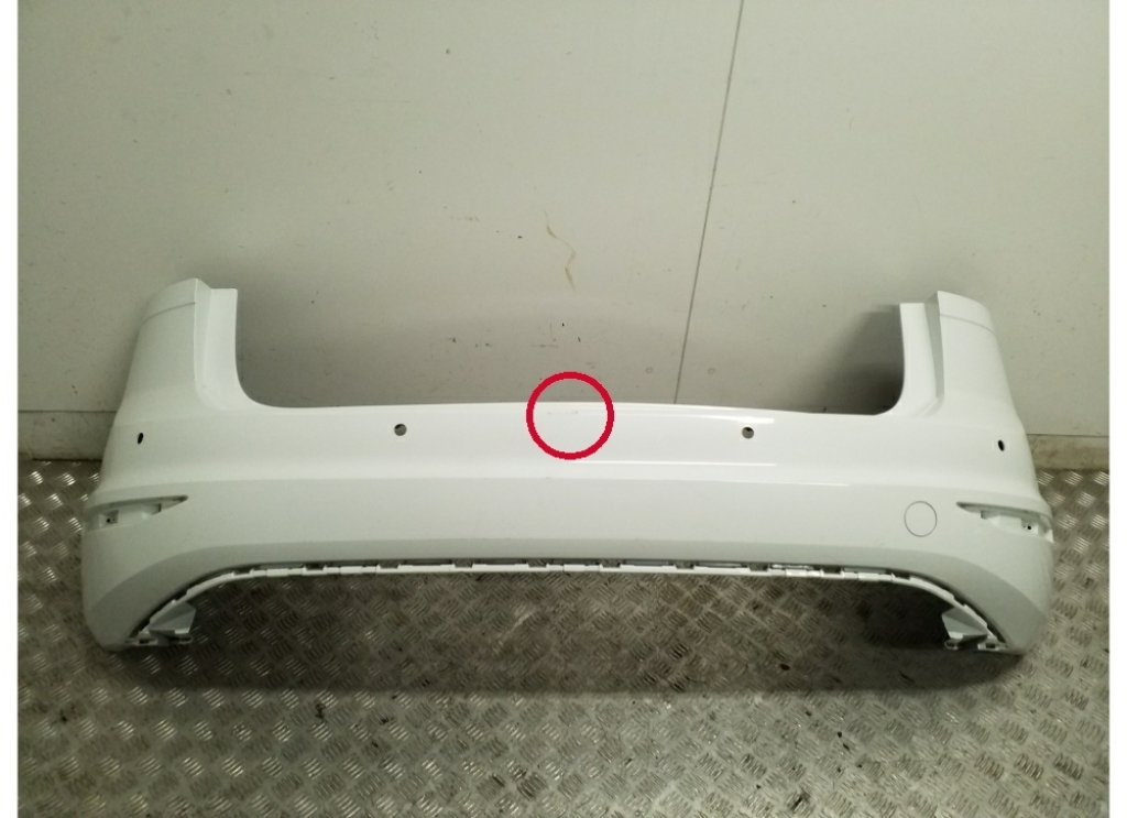 VOLKSWAGEN Golf Sportsvan 1 generation (2014-2019) Rear Bumper 510807421F 22860673