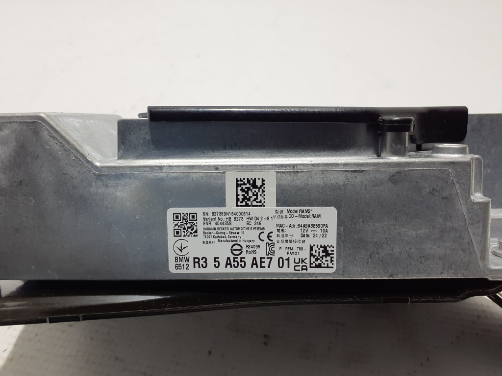 BMW 5 Series G30/G31 (2016-2023) Amplificator sunet 5A55AE7 22866538