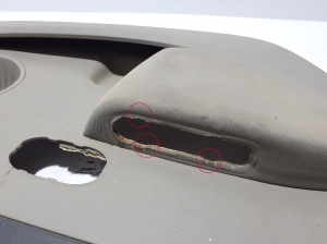 RENAULT Clio III (2005–2012) Front door panel trim 8200293523 - 4