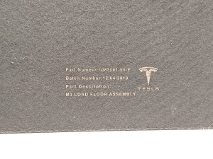 Tesla Model 3 3 (2016–2024) Trunk carpet 1083001-00-F - 3