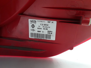RENAULT Clio III (2005–2012) Feu arrière d’angle 8200586843 - 2