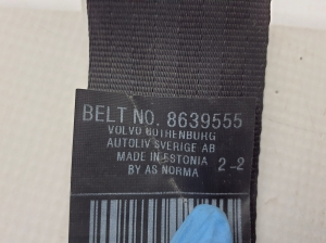 VOLVO S40 II (2004–2013) Sicherheitsgurt hinten 8639555 - 2