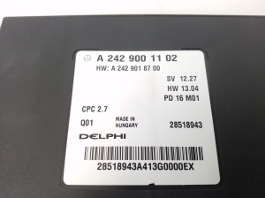 Mercedes Benz B-Class 246 (2011–2017) Control unit A2429001102 - 2