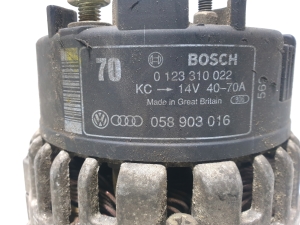 AUDI A4 B5 (1994–2001) Lichtmaschine 0123310022  058903016 - 2
