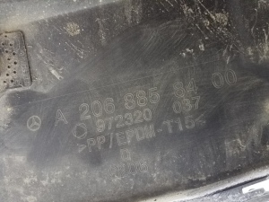Mercedes Benz C-Class 206 (2021–2026) Rear bumper A2068858400 - 4