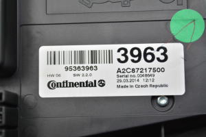Opel Mokka (2012–2020) Radio control switch 95363963 - 3