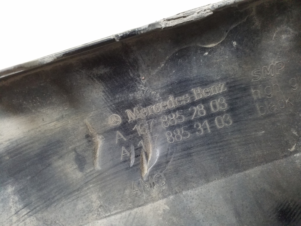 MERCEDES-BENZ GLE W167 (2019-2024) Rear Bumper Center Molding A1678852803 25022576