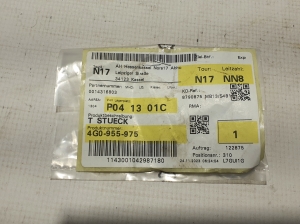 AUDI A6 C8 (2018–2025) Esitule pesudüüsi voolik 4G0955975 - 2
