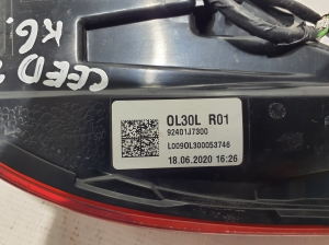 Kia XCEED I (2019–2026) Eckleuchte hinten 92401J7300 - 2