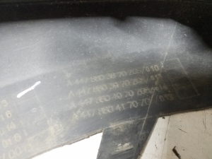 Mercedes Benz V-Class 447 (2014–2026) Front bumper A4478850425 - 3