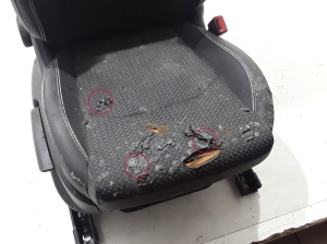 Kia XCEED I (2019–2026) Front seat and its parts - 3